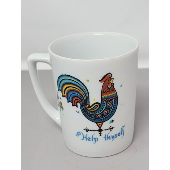 Vintage Mid‎ Century Berggren “Help Thyself,” Rooster Creamer, Berggren Rooster - Picture 9 of 16